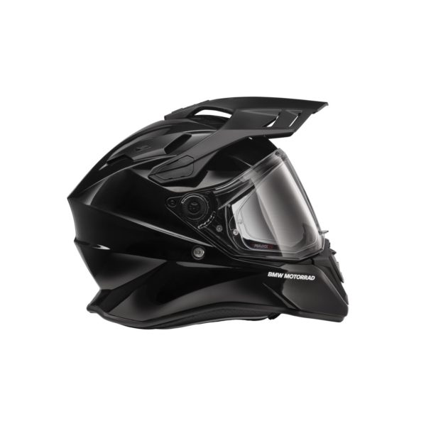 BMW Gs Pure musta adventurekypärä - Image 3